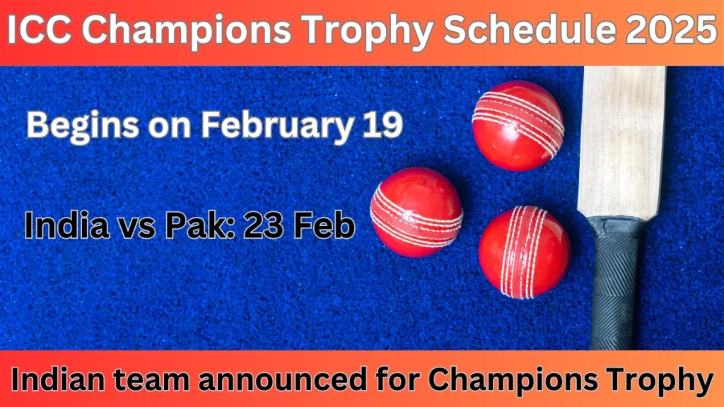 ICC Champions Trophy 2025